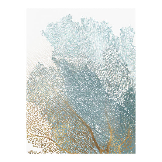 Vein of Light – 3D Printed Botanical Textural Wall Art with Solid Wood Frame 82 × 63 cm