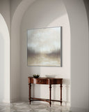 Whisper of Light – Hand-Painted Abstract Oil Painting 120 × 120 cm