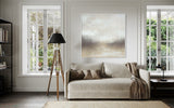 Whisper of Light – Hand-Painted Abstract Oil Painting 120 × 120 cm