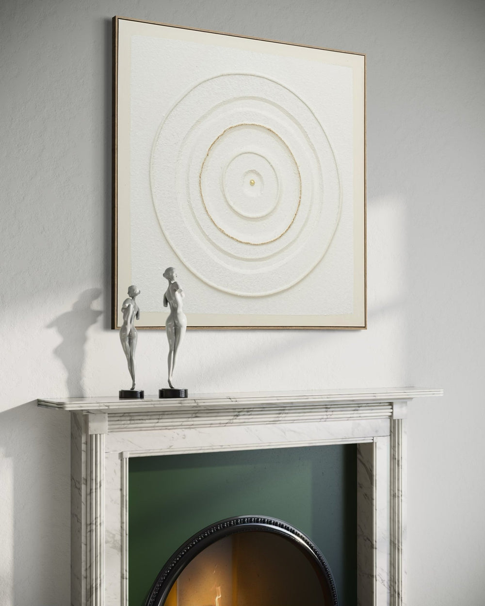 Circular Balance 102×102cm - | Bella Home Art