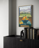 Citrus View from the Window 35×53cm - | Bella Home Art
