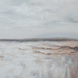Coastal Stillness 120×120cm - Hand - Painted Oil Painting | Bella Home Art