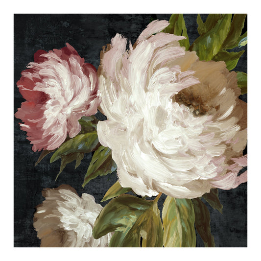 Ivory Bloom Garden 100×100cm - Hand - Painted Oil Painting | Bella Home Art