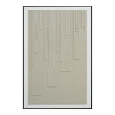 Linear Calm 82×122cm – hand-painted wall art