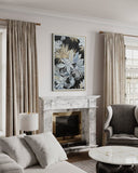 Midnight Bloom Garden - 02 82×122cm - | Bella Home Art