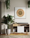 Natural Sun Halo 102×102cm - | Bella Home Art
