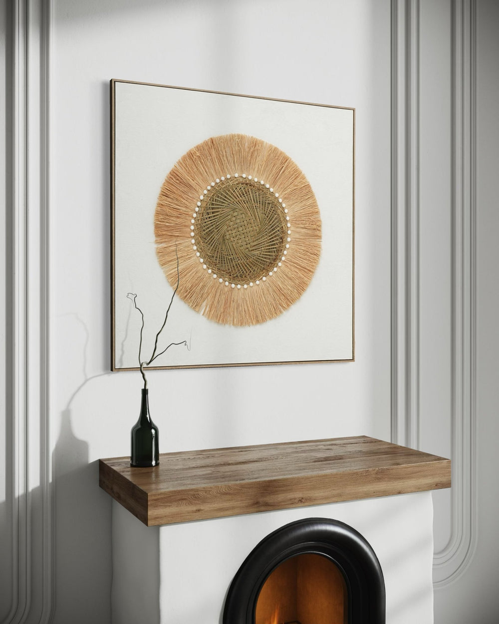 Natural Sun Halo 102×102cm - | Bella Home Art