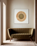 Natural Sun Halo 102×102cm - | Bella Home Art