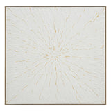 Radiant Texture Bloom 102×102cm - | Bella Home Art