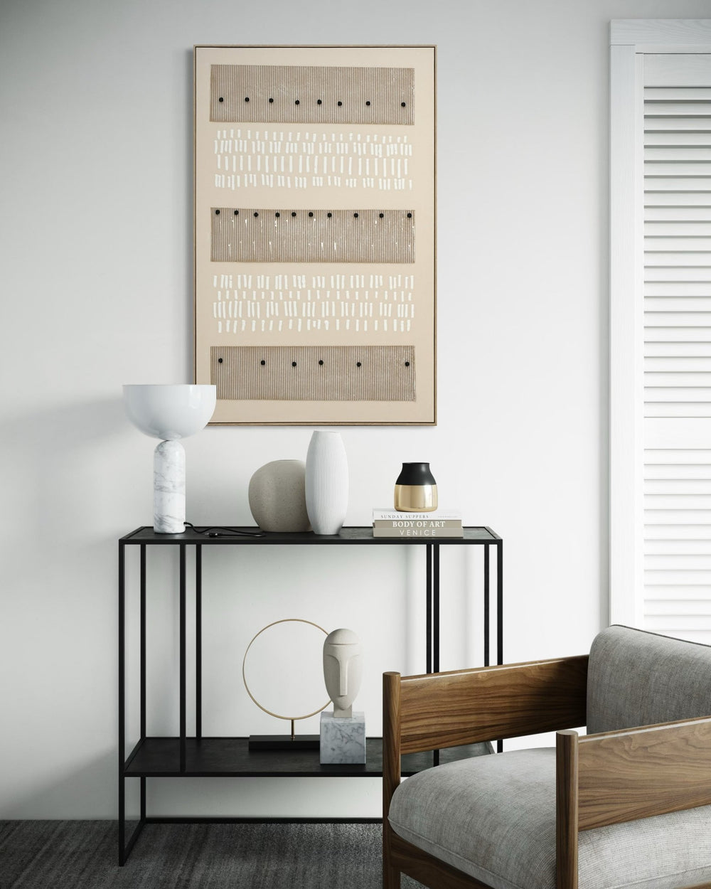 Rhythmic Layers 82×122cm - | Bella Home Art