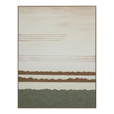 Serene Layered Horizon 164×124cm – hand-painted wall art