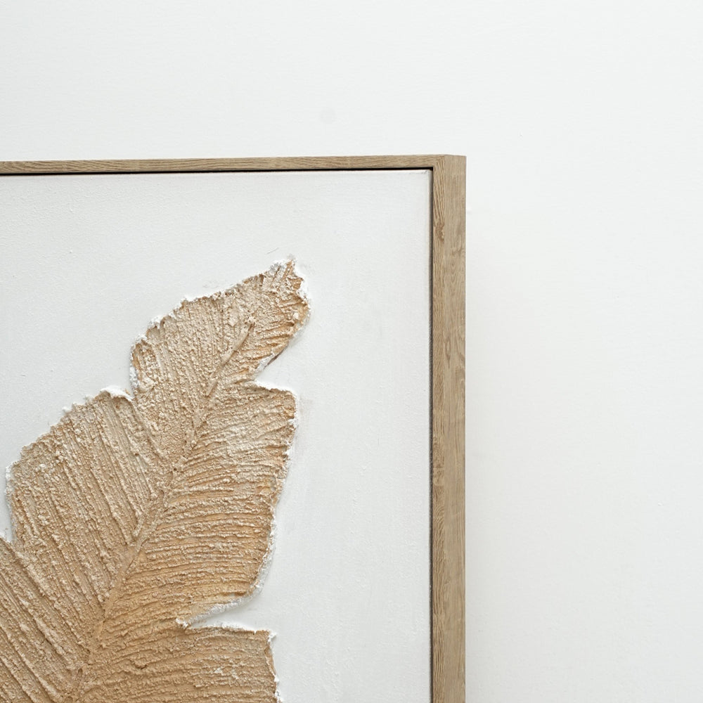 Serene Leaves 82×122cm - | Bella Home Art