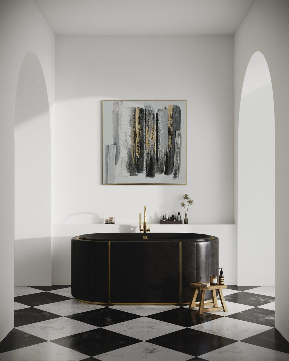 Urban Echo 102×102cm - | Bella Home Art