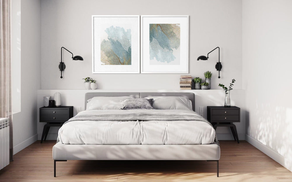 Vein of Light 82×63cm - Textured Wall Art | Bella Home Art