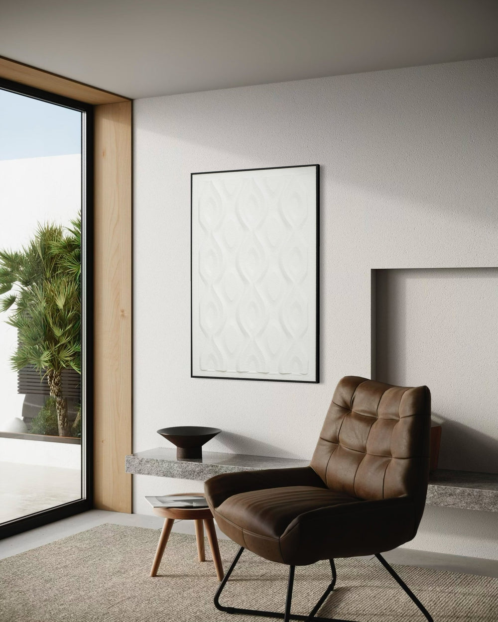 Waveform Serenity 82×122cm - | Bella Home Art