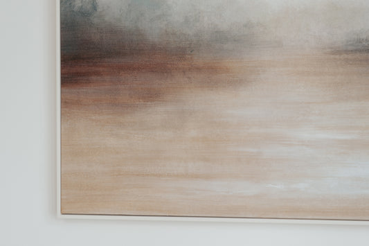 Whisper of Light – Hand-Painted Abstract Oil Painting 120 × 120 cm