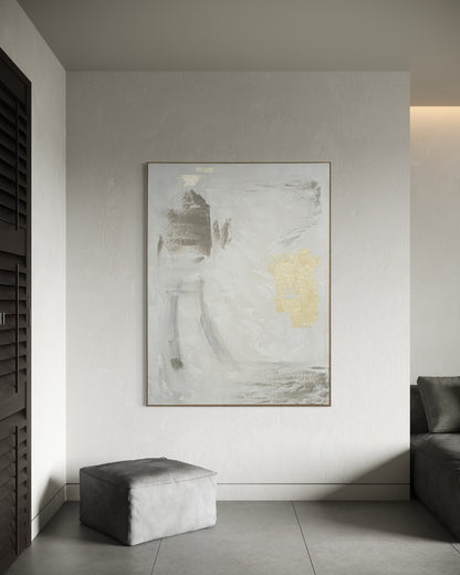 Golden Mist Abstract