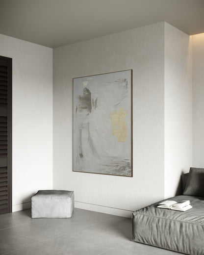 Golden Mist Abstract