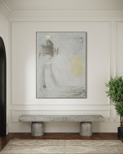 Golden Mist Abstract