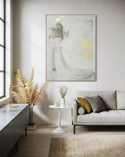 Golden Mist Abstract