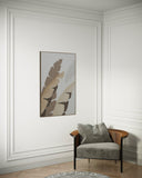Calm Leaves 82×122cm - | Bella Home Art
