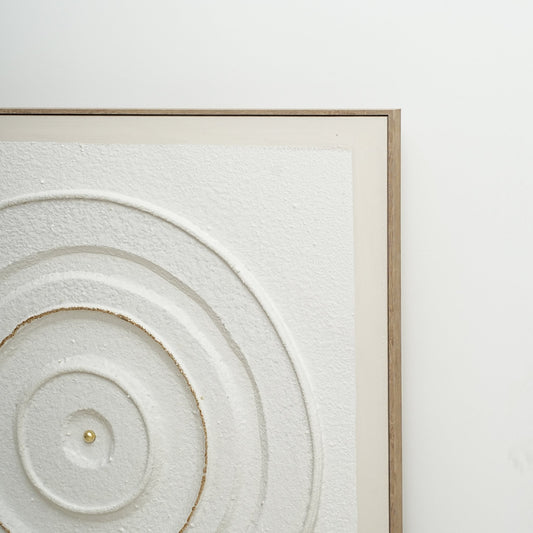 Circular Balance 102×102cm - | Bella Home Art