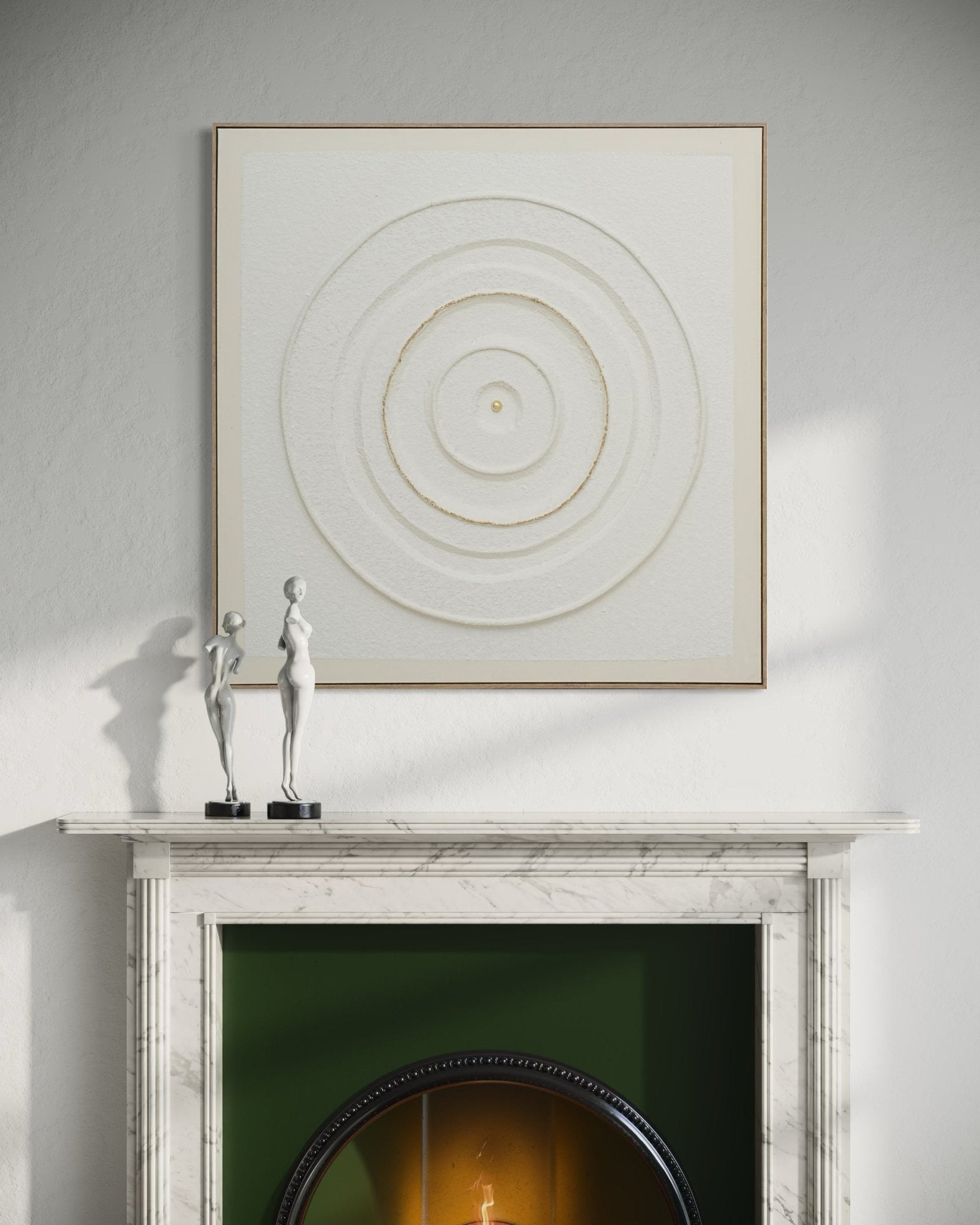 Circular Balance 102×102cm - | Bella Home Art