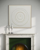 Circular Balance 102×102cm - | Bella Home Art
