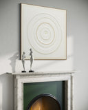 Circular Balance 102×102cm - | Bella Home Art