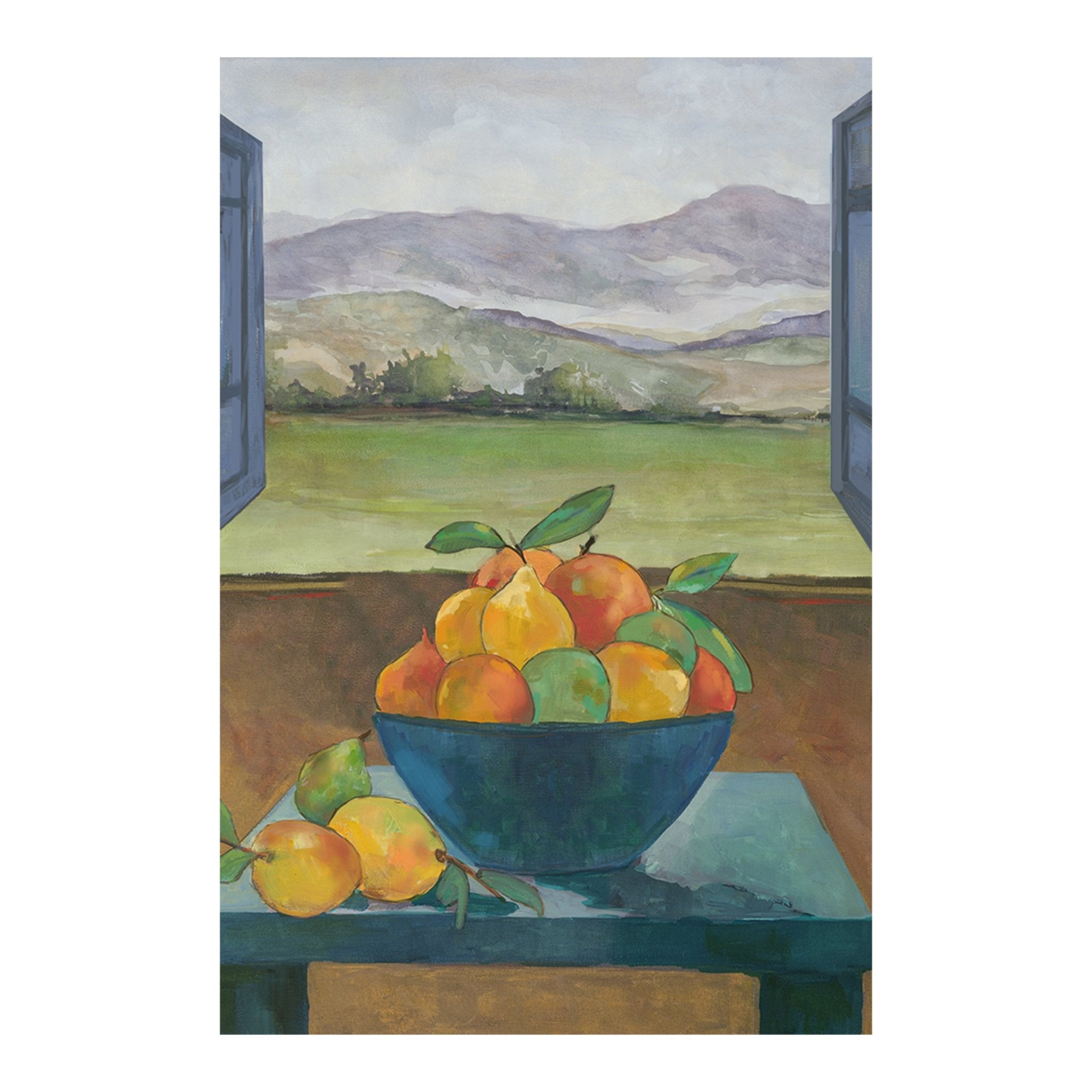 Citrus View from the Window 35×53cm - | Bella Home Art