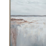 Coastal Stillness 120×120cm - Hand - Painted Oil Painting | Bella Home Art