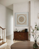 Earth Circle Mandala 132×132cm - | Bella Home Art