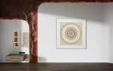 Earth Circle Mandala 132×132cm - | Bella Home Art