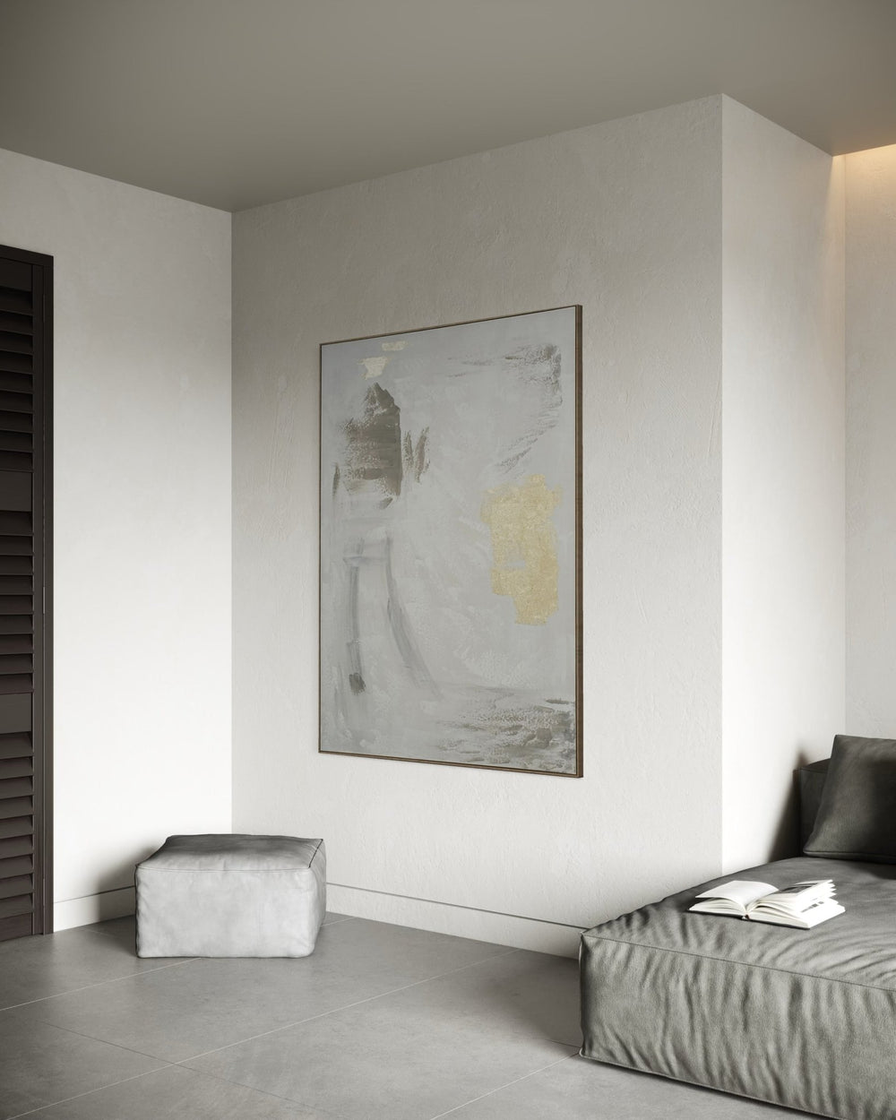 Golden Mist 164×124cm - | Bella Home Art