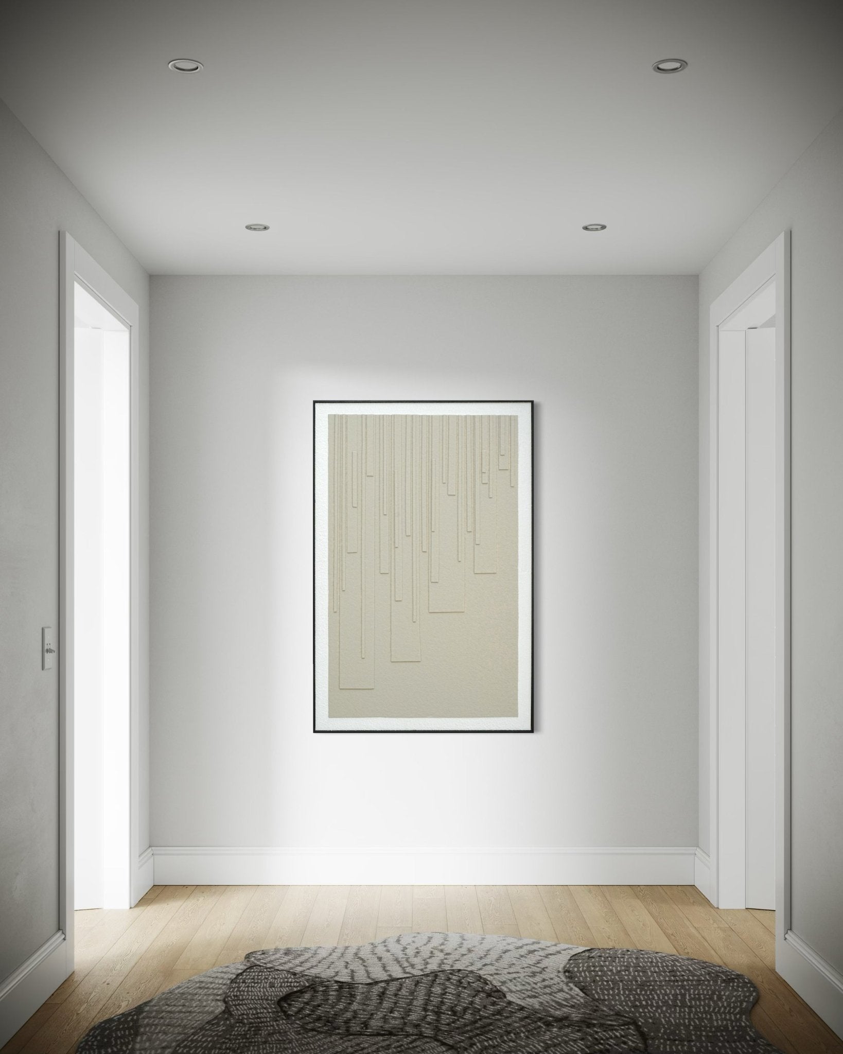 Linear Calm 82×122cm - | Bella Home Art