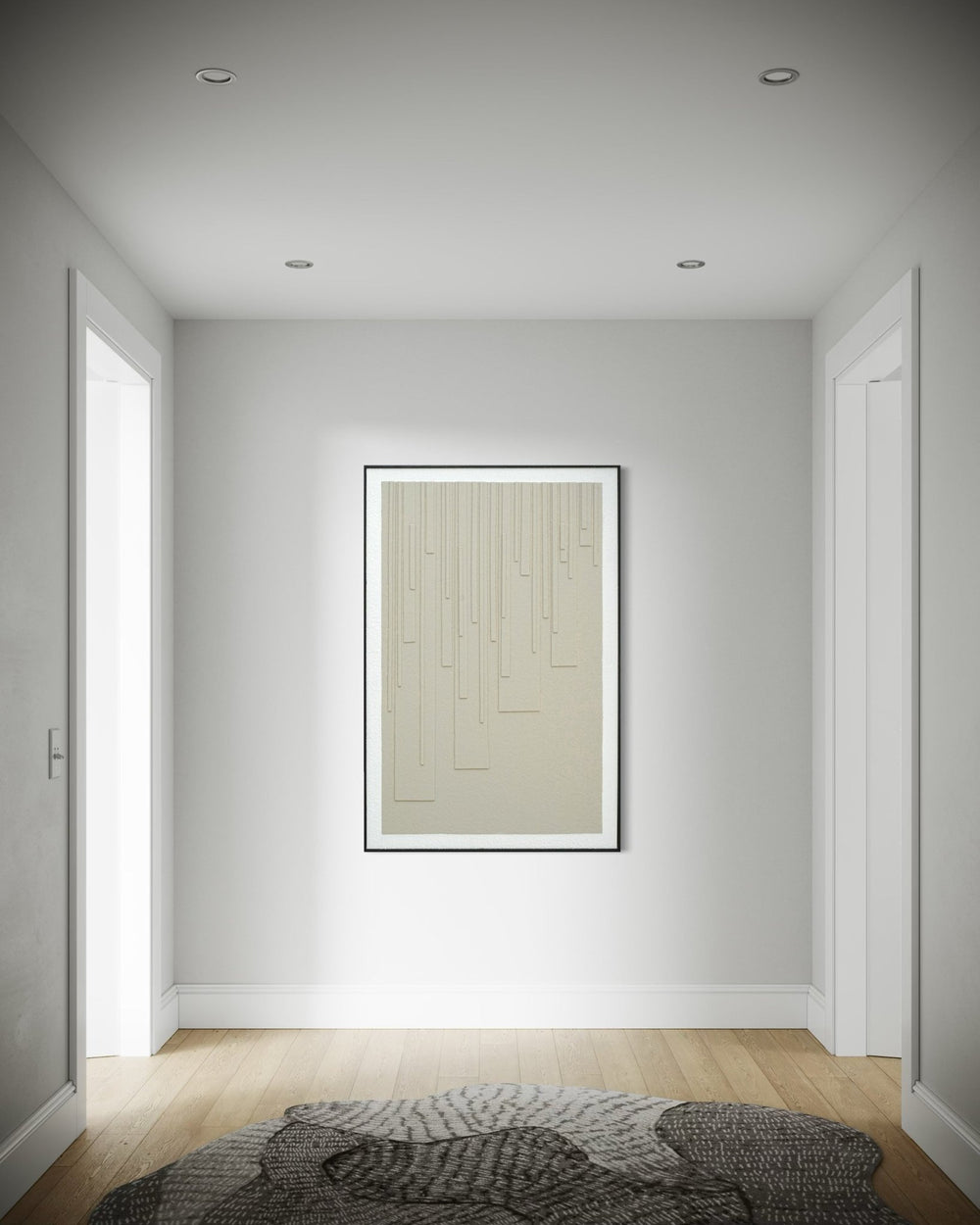 Linear Calm 82×122cm - | Bella Home Art