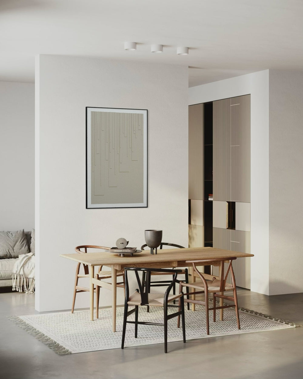 Linear Calm 82×122cm - | Bella Home Art