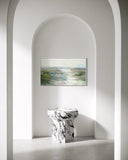 Morning Mist over the Valley 85×51cm - Hand - Painted Oil Painting | Bella Home Art