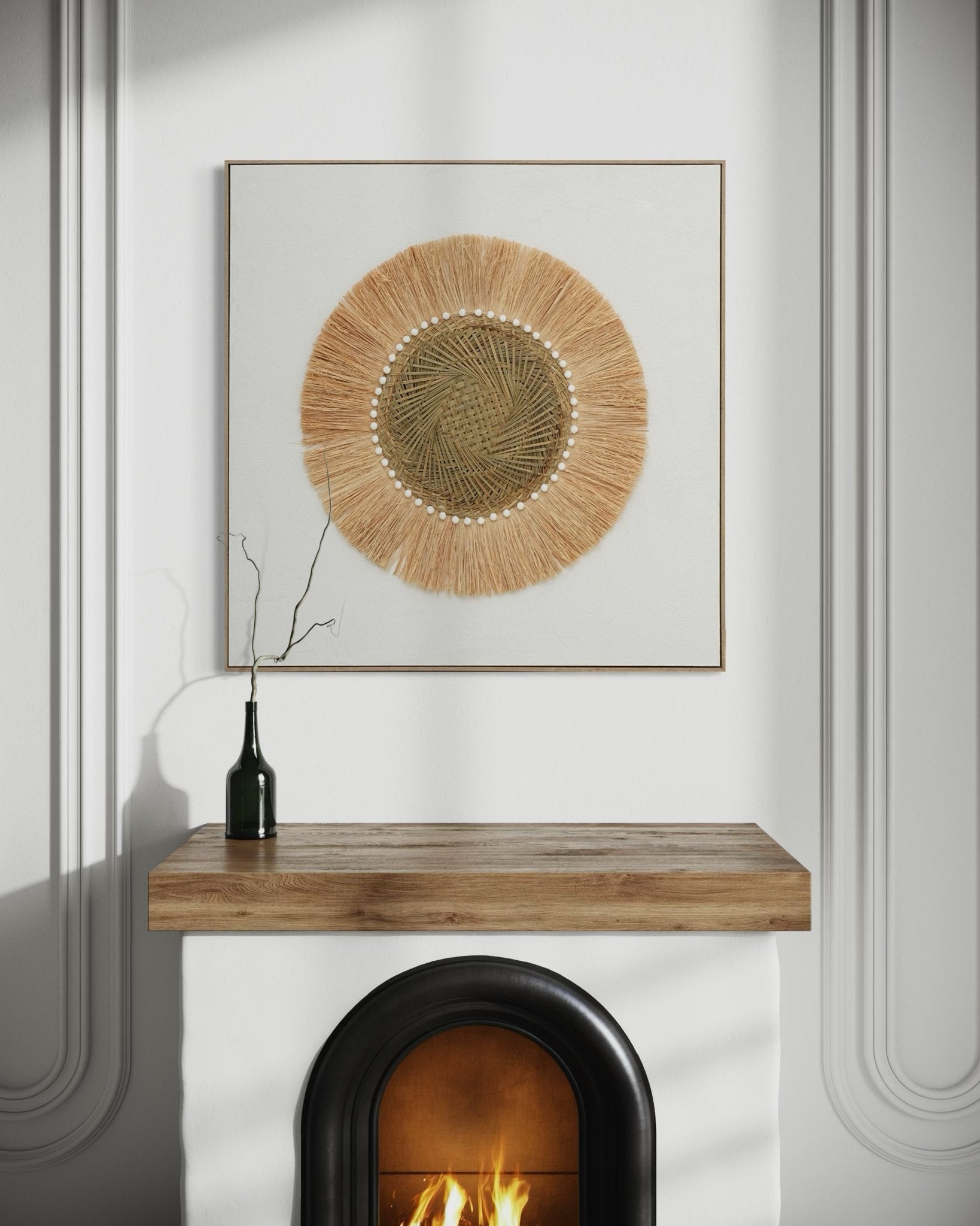 Natural Sun Halo 102×102cm - | Bella Home Art