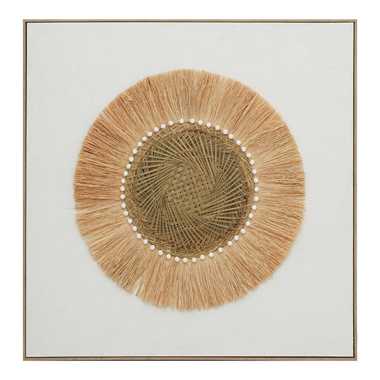 Natural Sun Halo 102×102cm - | Bella Home Art