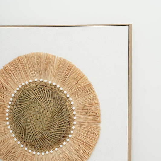 Natural Sun Halo 102×102cm - | Bella Home Art