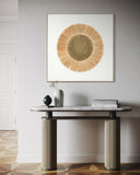 Natural Sun Halo 102×102cm - | Bella Home Art