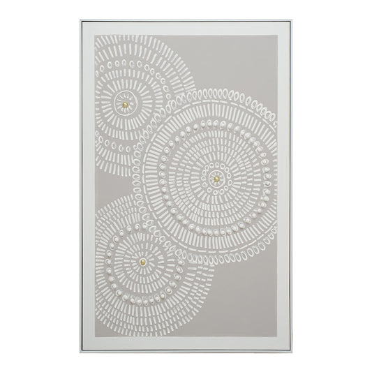Radiant Circles 82×122cm - | Bella Home Art