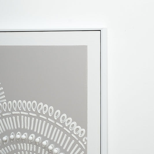 Radiant Circles 82×122cm - | Bella Home Art