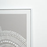 Radiant Circles 82×122cm – artwork detail 1