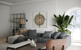 Radiant Horizon 4 - Panel 140×140cm - | Bella Home Art