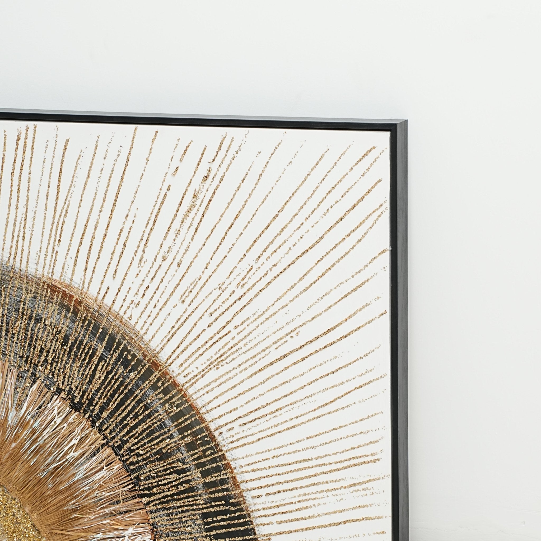 Radiant Horizon 4 - Panel 140×140cm - | Bella Home Art