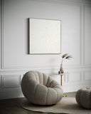 Radiant Texture Bloom 102×102cm - | Bella Home Art