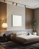 Radiant Texture Bloom 102×102cm - | Bella Home Art