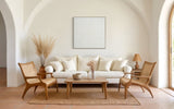 Radiant Texture Bloom 102×102cm - | Bella Home Art